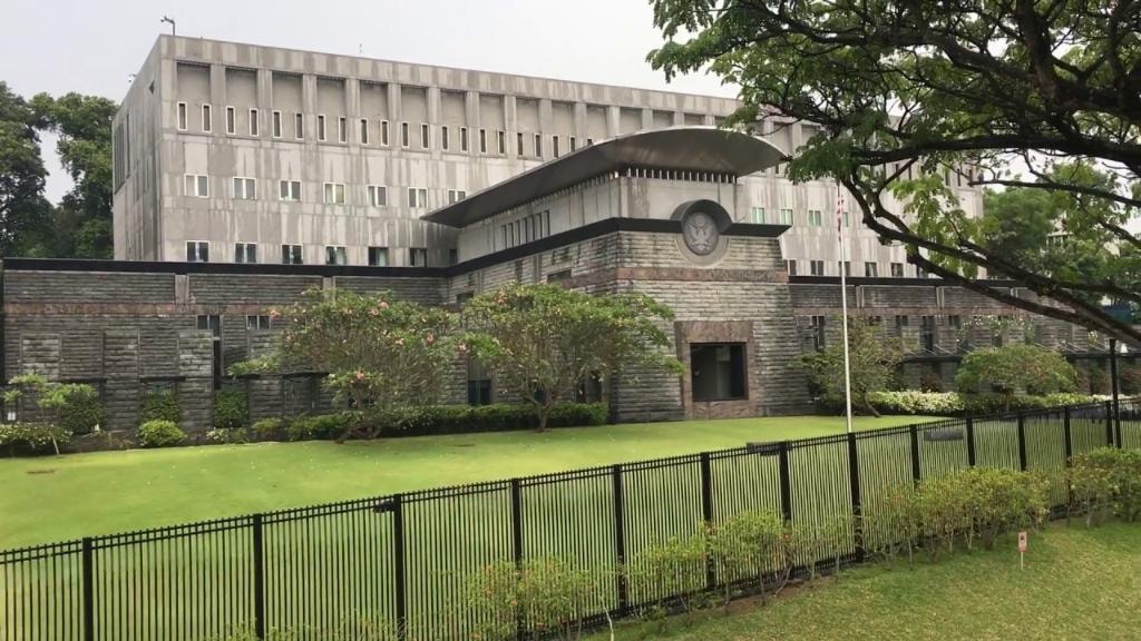 U.S. Embassy Singapore — secure diplomatic facility exterior